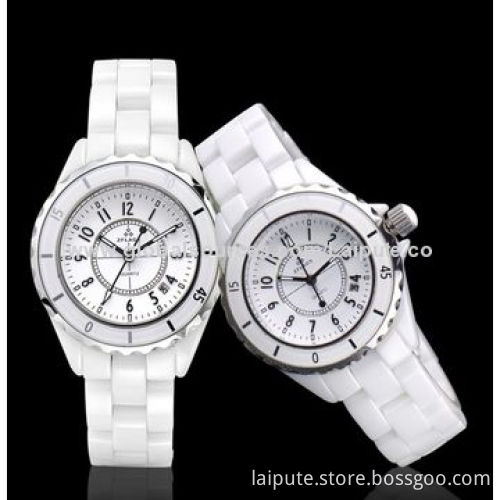 Fashionable Ceramic Watches with Japanese Movement